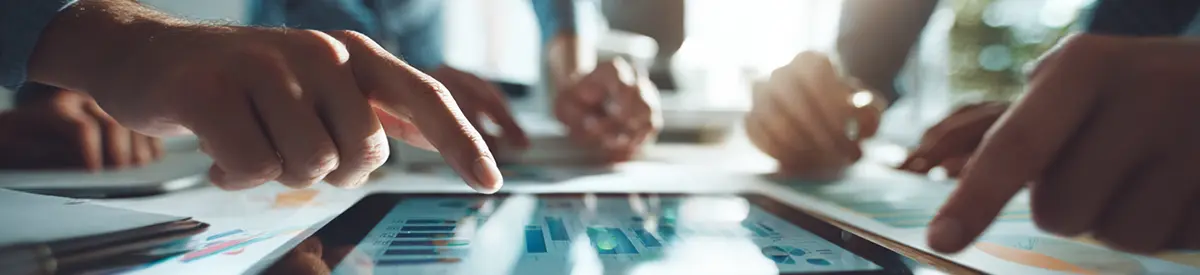 Zespół ZIELINET podczas wspólnej pracy projektowej